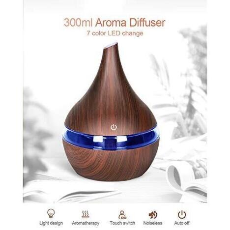 Difuzor aromaterapie Oil Therapy, umidificator 7 culori LED